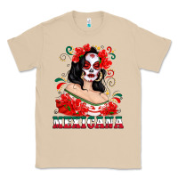 Mushroom Mexicana with Skull Girl Classic Tee - texasbilliewilder