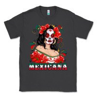 Smoke Mexicana with Skull Girl Classic Tee - texasbilliewilder