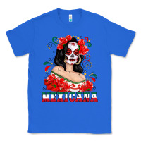 True Royal Mexicana with Skull Girl Classic Tee - texasbilliewilder