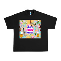 Black let's make pour decisions Urban Heavy Tee - TumblerDesignByShophia