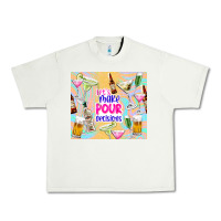 Pistachio let's make pour decisions Urban Heavy Tee - TumblerDesignByShophia