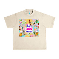 Sandshell let's make pour decisions Urban Heavy Tee - TumblerDesignByShophia