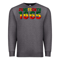 Charcoal Heather juneteenth 1865 Premium Sweatshirt - Artiststas