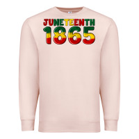 Pale Pink juneteenth 1865 Premium Sweatshirt - Artiststas