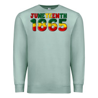 Seafoam juneteenth 1865 Premium Sweatshirt - Artiststas