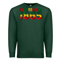 Sports Green juneteenth 1865 Premium Sweatshirt - Artiststas