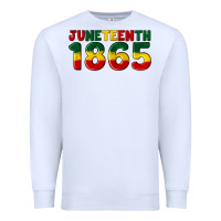 White juneteenth 1865 Premium Sweatshirt - Artiststas
