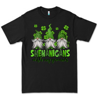 Black shenanigans with my gnomies st patricks day gnomes Premium Tee - Jasminsmagicworld