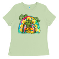 Matcha pineapple rainbow Ladies Tee - BarkalooDesign