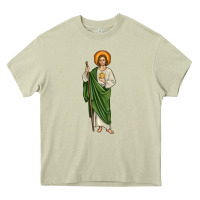 Mossy san judas Heavy Core Tee - JahusDesignShop