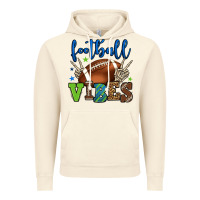 Vintage Artic Football vibes green and blue Vintage Hoodie - HowdyJamesFarm
