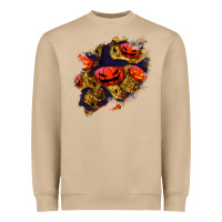 Mushroom halloween pumpkin patch  2 Heavyweight Sweatshirt - BundleAndBundleShop