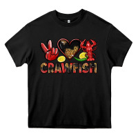 Black crawfish Heavy Core Tee - LillyAllenDesigns
