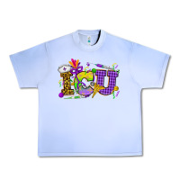Grape Ice Mardi Gras ICU Nurse Urban Heavy Tee - HowdyJamesFarm