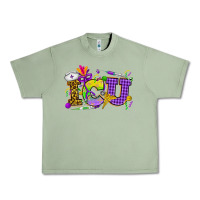 Oil Green Mardi Gras ICU Nurse Urban Heavy Tee - HowdyJamesFarm