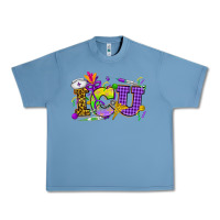 Pebble Blue Mardi Gras ICU Nurse Urban Heavy Tee - HowdyJamesFarm