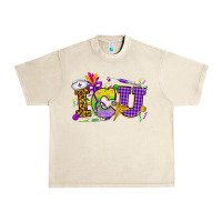 Sandshell Mardi Gras ICU Nurse Urban Heavy Tee - HowdyJamesFarm