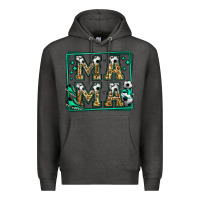 Charcoal Heather soccer mama Premium Hoodie - Jasminsmagicworld