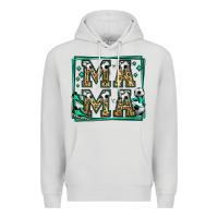 Dove Grey soccer mama Premium Hoodie - Jasminsmagicworld