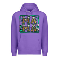 Purple soccer mama Premium Hoodie - Jasminsmagicworld