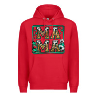 Red soccer mama Premium Hoodie - Jasminsmagicworld