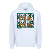 White soccer mama Premium Hoodie - Jasminsmagicworld