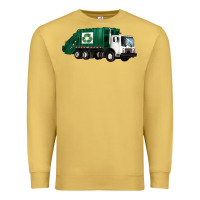 Antique Gold recycle truck Premium Sweatshirt - Artiststas
