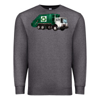 Charcoal Heather recycle truck Premium Sweatshirt - Artiststas