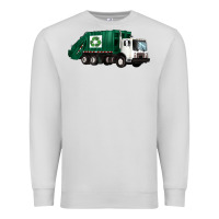 Dove Grey recycle truck Premium Sweatshirt - Artiststas