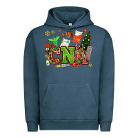 Pigment Midnight Navy cna christmas Urban Hoodie - AdoDesignShop