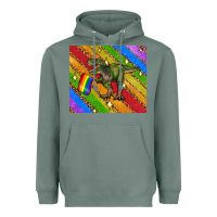 Sage lgbtq dinosaur t rex tumbler Heavyweight Hoodie - Artiststas