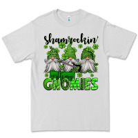 Dove Grey shamrockin' with my gnomies st patrick's day Premium Tee - Jasminsmagicworld