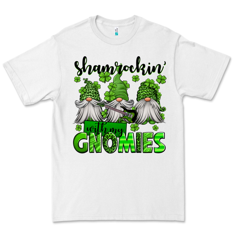 Shamrockin' With My Gnomies St Patrick's Day Premium Tee by Jasminsmagicworld | Teevron