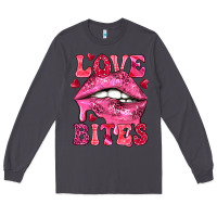Smoke Love bites Valentine's Day Long Sleeve Tee - HowdyJamesFarm