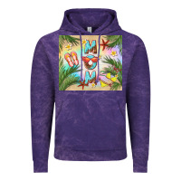 Cloud Purple summer mom Vintage Hoodie - TumblerDesignByShophia