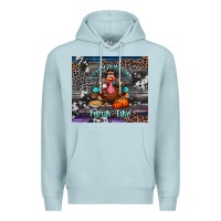 Blue Mist turkey wine and feelin fine tumbler Premium Hoodie - BundleAndBundleShop