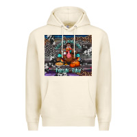 Tofu turkey wine and feelin fine tumbler Premium Hoodie - BundleAndBundleShop