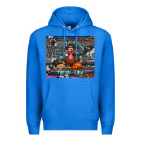 True Royal turkey wine and feelin fine tumbler Premium Hoodie - BundleAndBundleShop