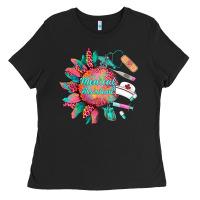 Black western  medical assistant  medical instruments Ladies Tee - BarkalooDesign