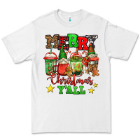 White merry Christmas y'all gnome coffee Premium Tee - Jasminsmagicworld