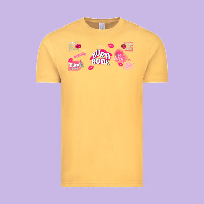 Burn Book Vintage Tee Designed By Tumblerdesignbyshophia