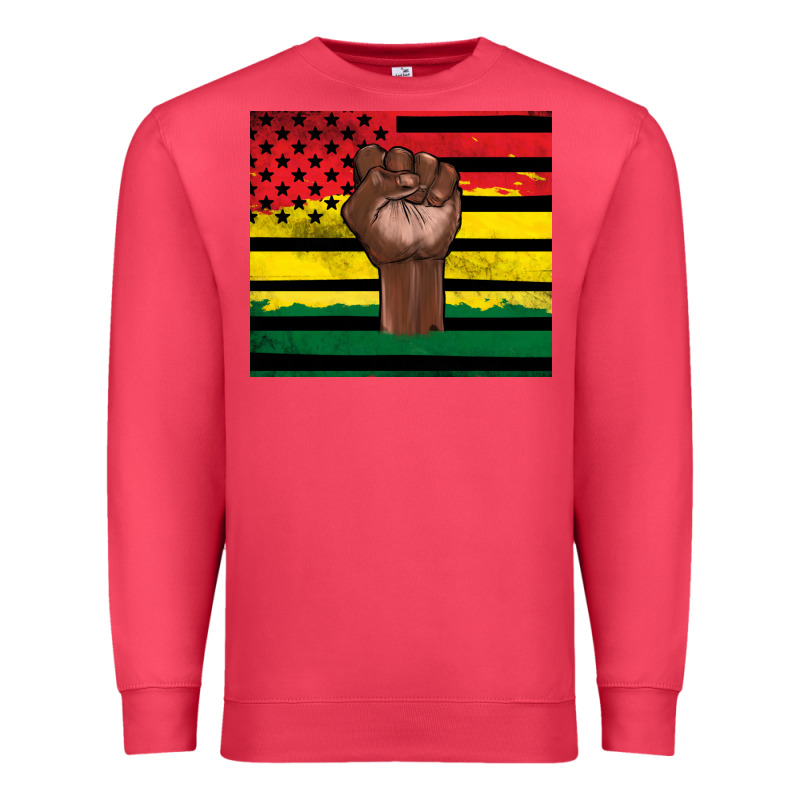Juneteenth American Flag Premium Sweatshirt by Artiststas | Teevron