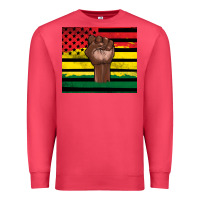 Cardinal Juneteenth American flag Premium Sweatshirt - Artiststas