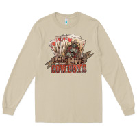 Mushroom Long live cowboys cards Long Sleeve Tee - HowdyJamesFarm