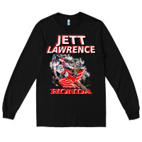 Black jett lawrence 250 champion leader sx mx champ motocross champion colla Long Sleeve Tee - minhPixels