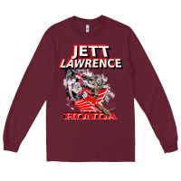 Burgundy jett lawrence 250 champion leader sx mx champ motocross champion colla Long Sleeve Tee - minhPixels