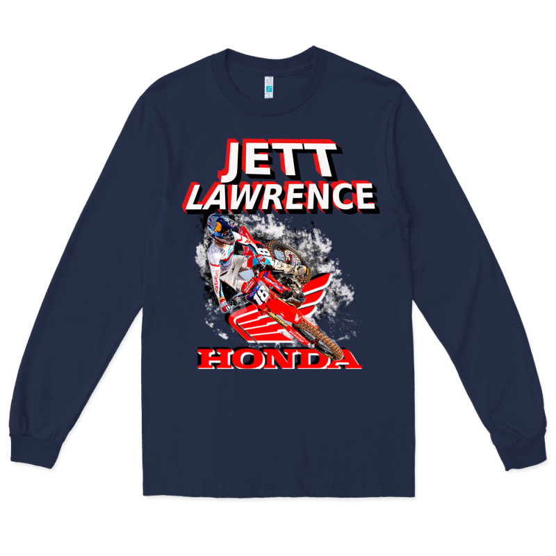 Jett Lawrence 250 Champion Leader Sx Mx Champ Motocross Champion Colla Long Sleeve Tee by minhPixels | Teevron