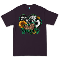 Plum soccer hearts Premium Tee - Jasminsmagicworld