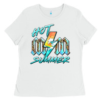 White hot mom summer Ladies Tee - BarkalooDesign