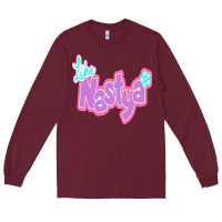 Burgundy like nastya Long Sleeve Tee - minhPixels